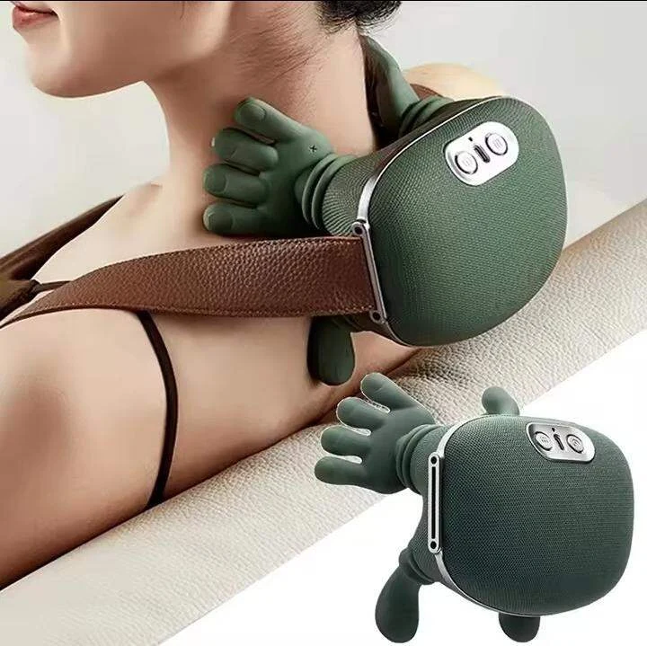 Bionic 4D Heated Shiatsu Massager for Neck, Shoulders and Back – Cordless image 2
