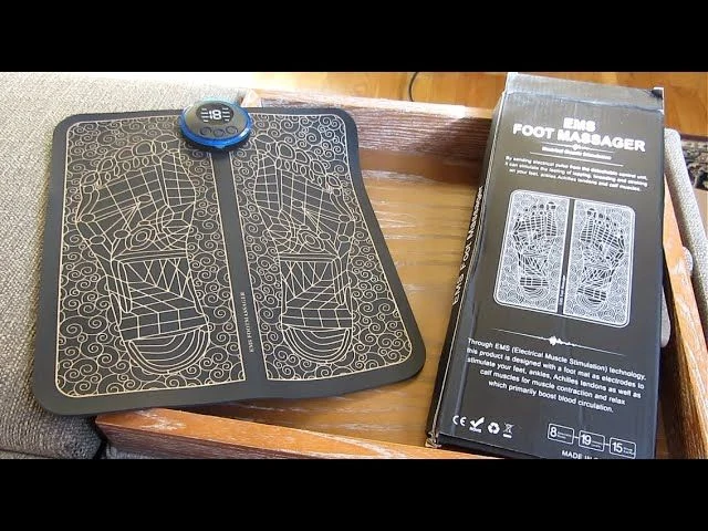 EMS Foot Massager Mat – Foldable, Portable & USB Rechargeable image 2