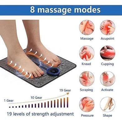 EMS Foot Massager Mat – Foldable, Portable & USB Rechargeable image 5
