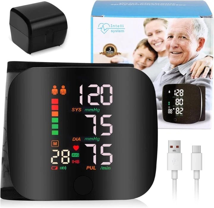 CK-102 Automatic Digital Wrist Blood Pressure Monitor image 5