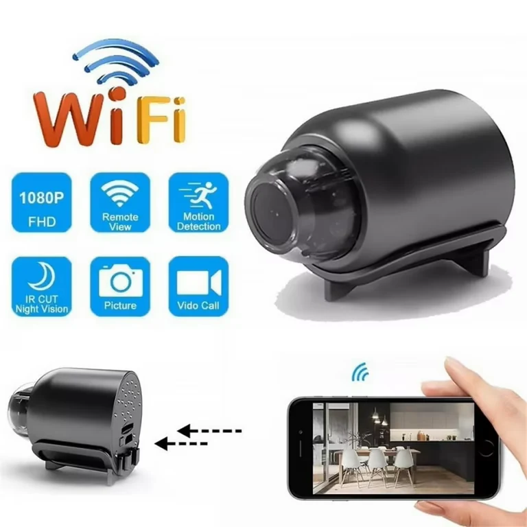 CASIFY X5 HD Mini WiFi Camera for Baby Monitoring & Indoor Security