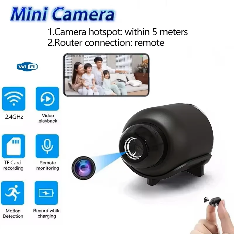 CASIFY X5 HD Mini WiFi Camera for Baby Monitoring & Indoor Security image 2