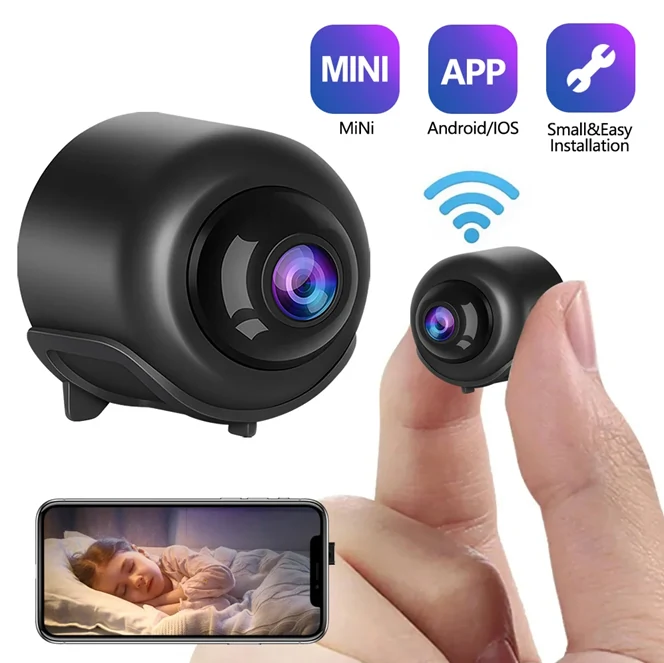 CASIFY X5 HD Mini WiFi Camera for Baby Monitoring & Indoor Security image 3
