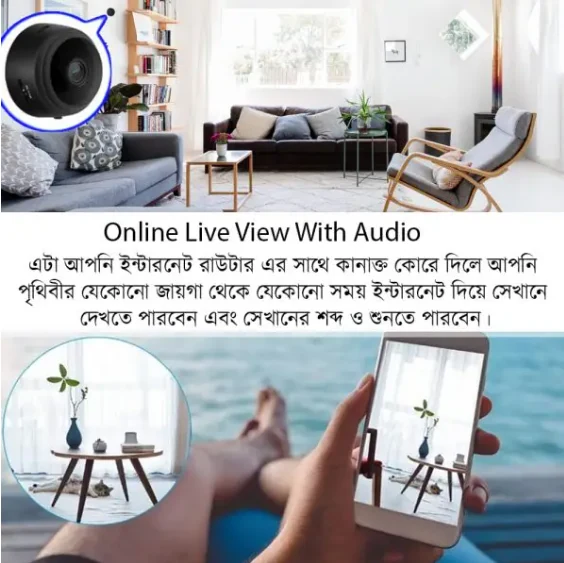 A9 WiFi Mini Camera 1080P IP Security Camera with Night Vision image 5