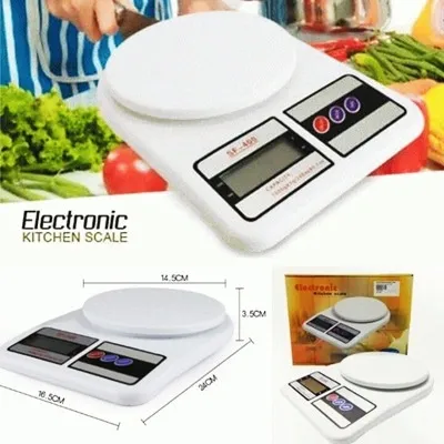 SF-400 Digital Kitchen Weighing Scale – 10 kg Capacity image 4