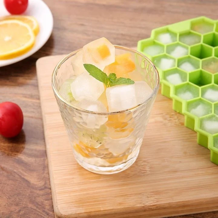Food-Grade Silicone Ice Cube Tray with Lid | Reusable Kitchen Mould image 4