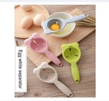 1-Piece Plastic Egg Separator – White & Yolk Sifter