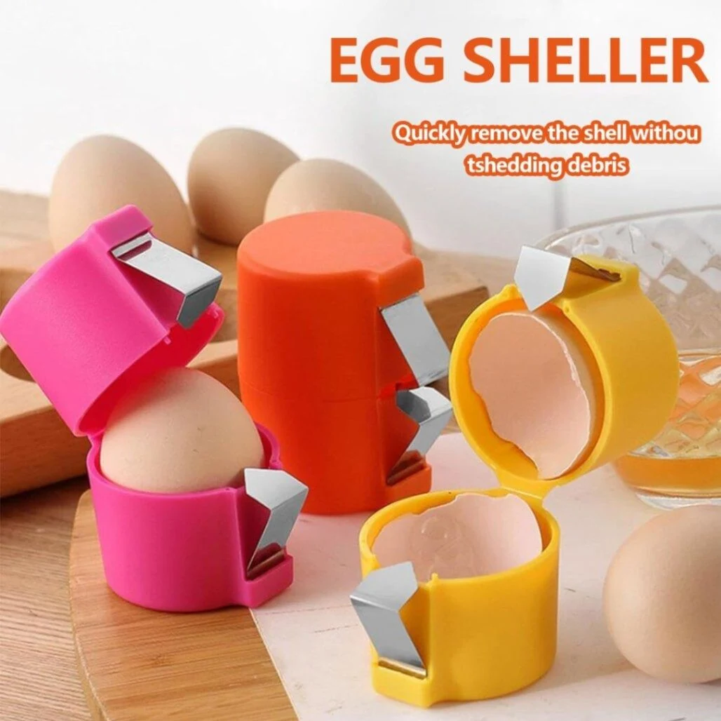 1 PCS Egg Shell Opener ও Cracker Tool – Portable Kitchen Gadget