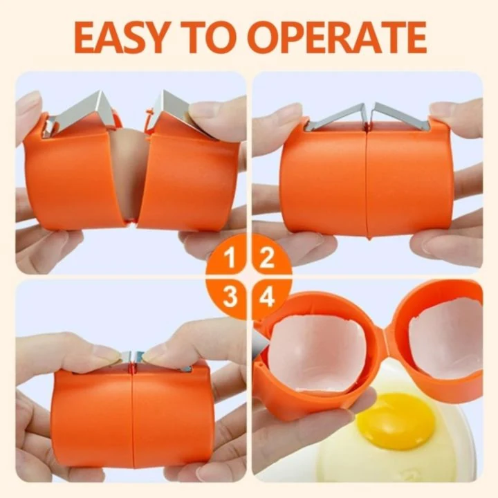 1 PCS Egg Shell Opener ও Cracker Tool – Portable Kitchen Gadget image 2