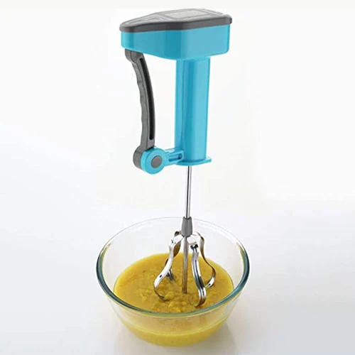 Hand Blender Stainless Steel For Egg & Cream Beater, Milkshake, Lassi, Butter Milk Mixer Maker - Kitchen Accessories - Lemon Squeezer image 6