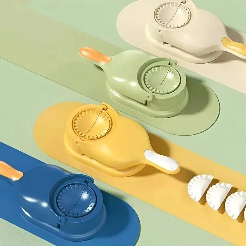 2-in-1 Dumpling Maker DIY Kit – Wrapper Presser & Dumpling Molder