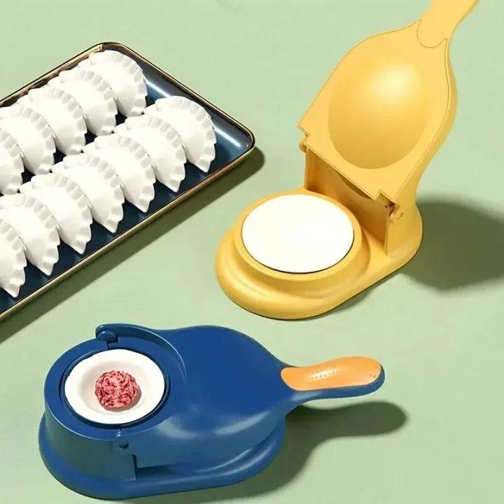 2-in-1 Dumpling Maker DIY Kit – Wrapper Presser & Dumpling Molder image 2