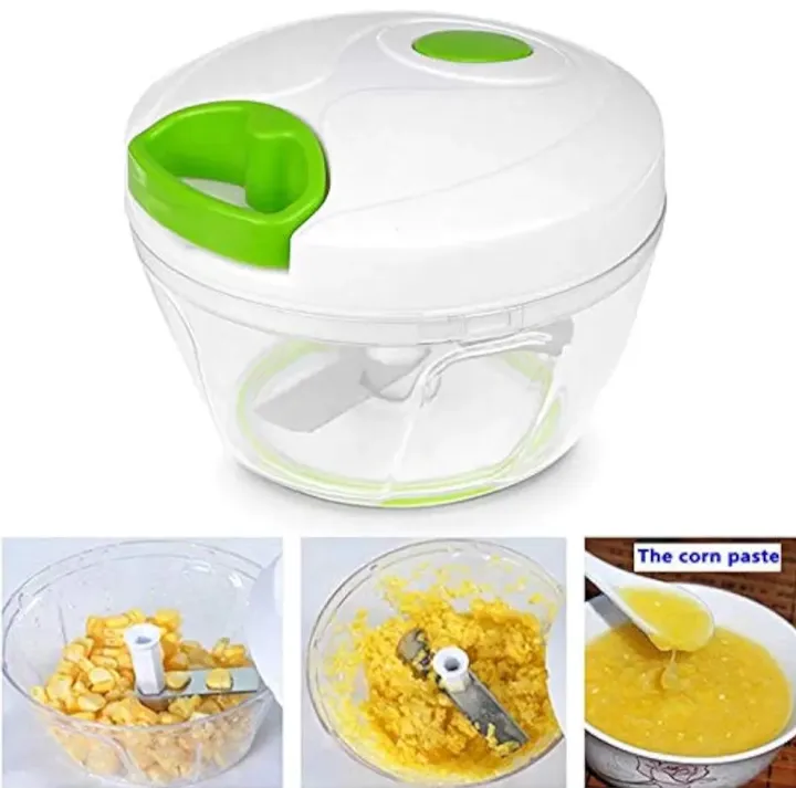 350ml Manual Hand Chopper for Vegetables & Fruits image 3