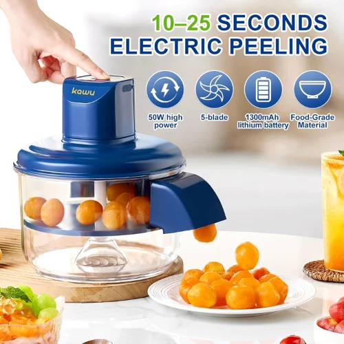 Rechargeable Automatic Fruit & Vegetable Peeler Machine image 4