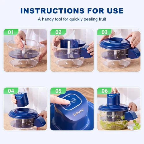 Rechargeable Automatic Fruit & Vegetable Peeler Machine image 7