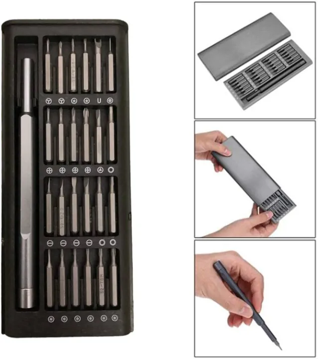24-in-1 Precision Screwdriver Set with Magnetic Bits image 5