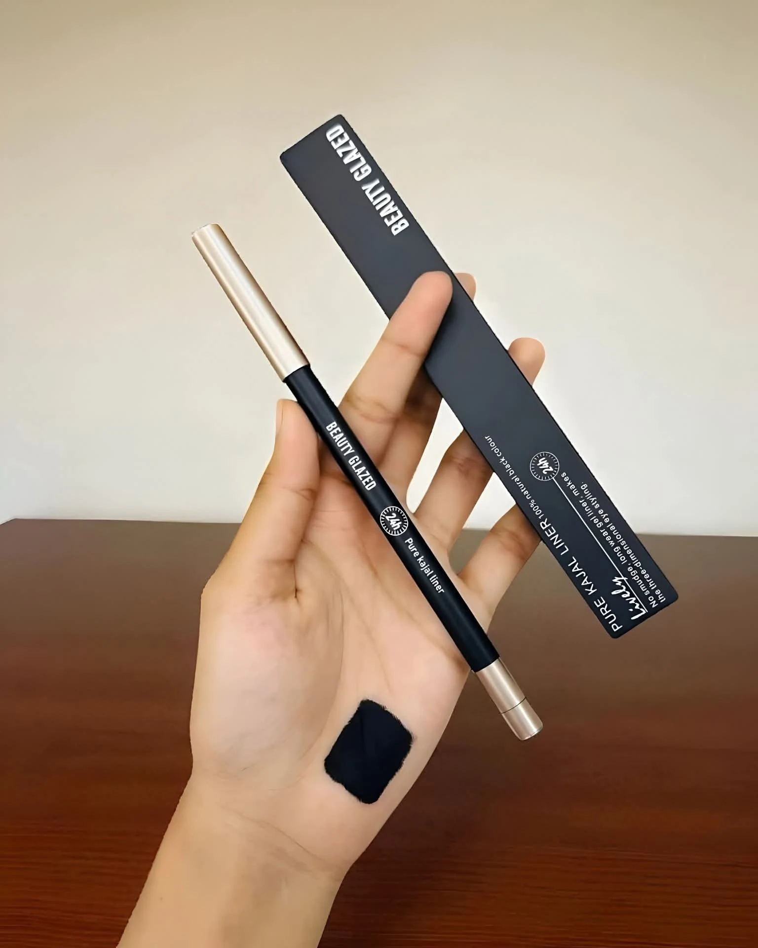 Beauty Glazed 24H Pure Kajal Liner – Black