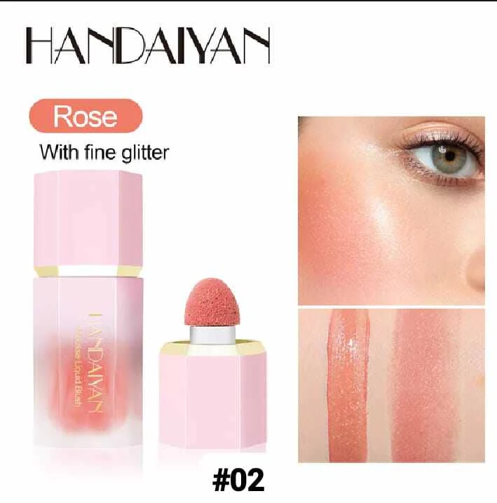 Beauty Makeup 6-Color Liquid Blush