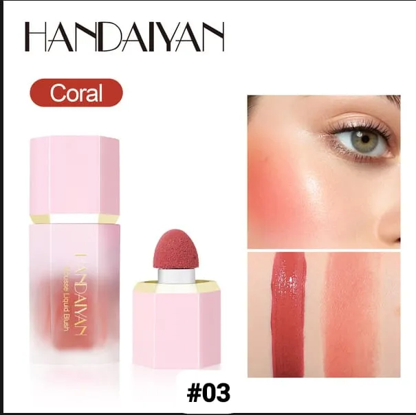 Beauty Makeup 6-Color Liquid Blush image 5