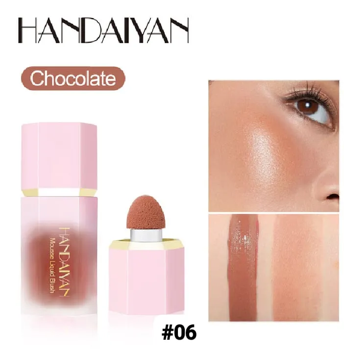Beauty Makeup 6-Color Liquid Blush image 8