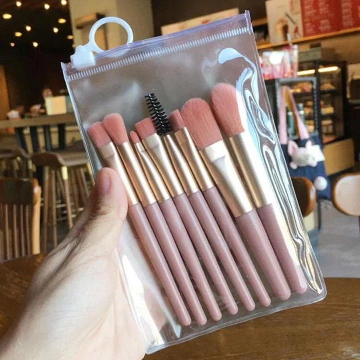 Cute 8 Pcs Makeup Brush Set image 4