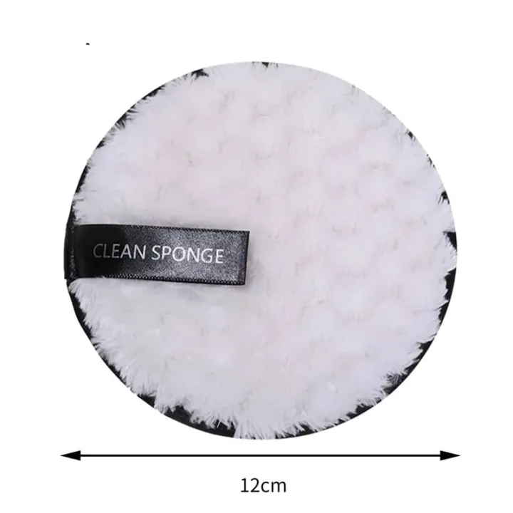 1pc Maange Makeup Cleaning Sponge – Microfiber Makeup Remover image 4