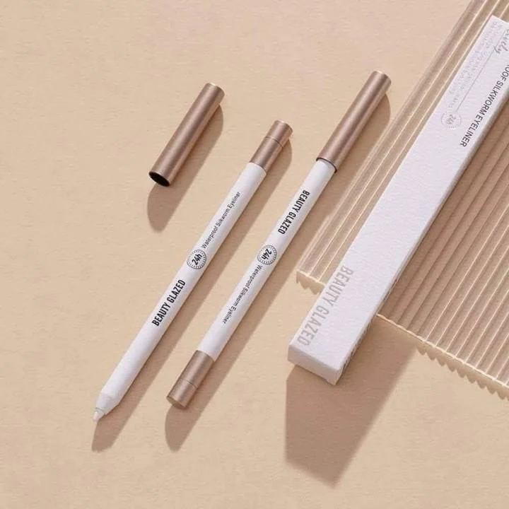 Beauty Glazed Silkworm Matte White Eyeliner image 3