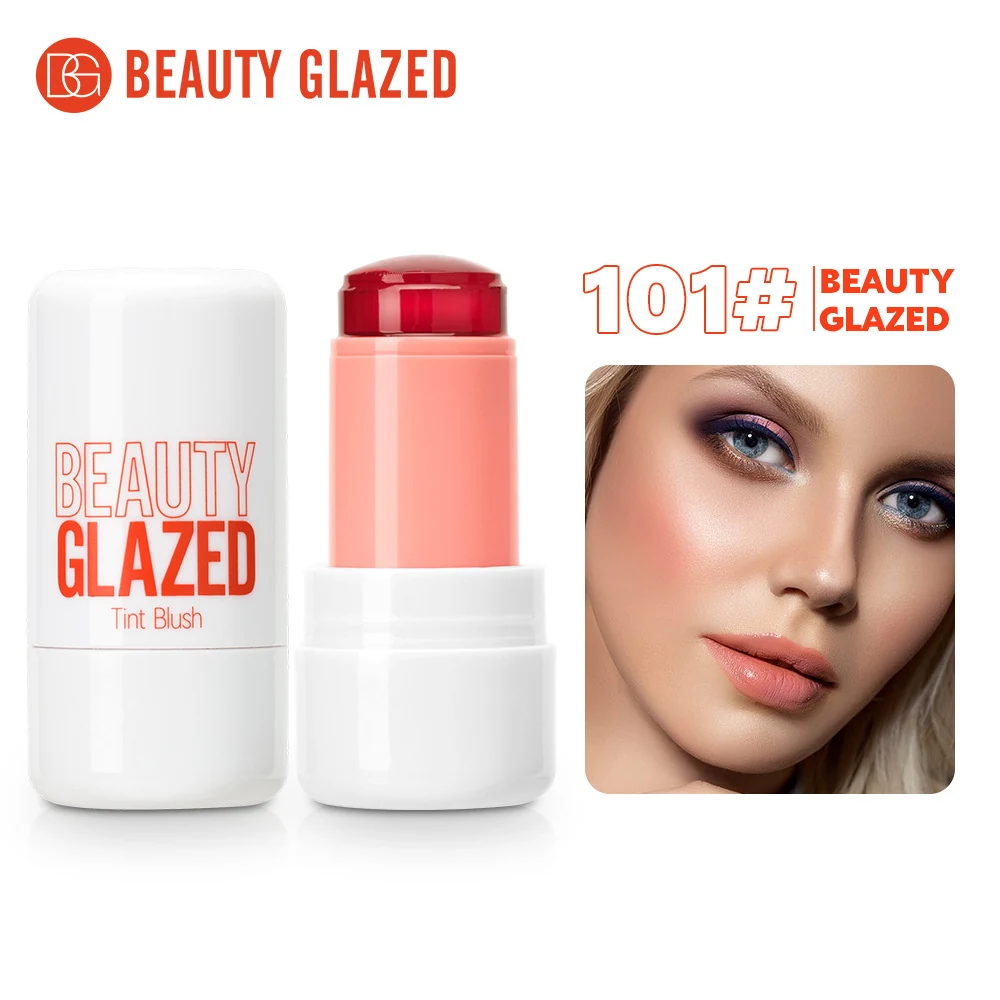 Beauty Glazed Jelly Blush with Aloe, Glycerin & Flower Extract
