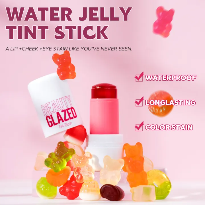 Beauty Glazed Jelly Blush with Aloe, Glycerin & Flower Extract image 3