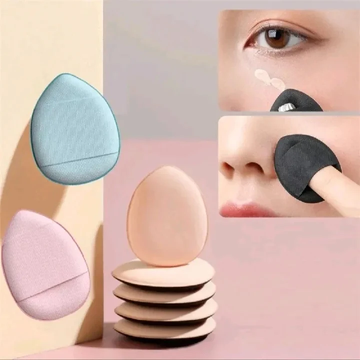 Finger Puff Sponge Set of 5 – Soft, Precise Makeup Application