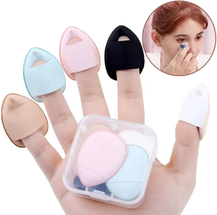 Finger Puff Sponge Set of 5 – Soft, Precise Makeup Application image 3