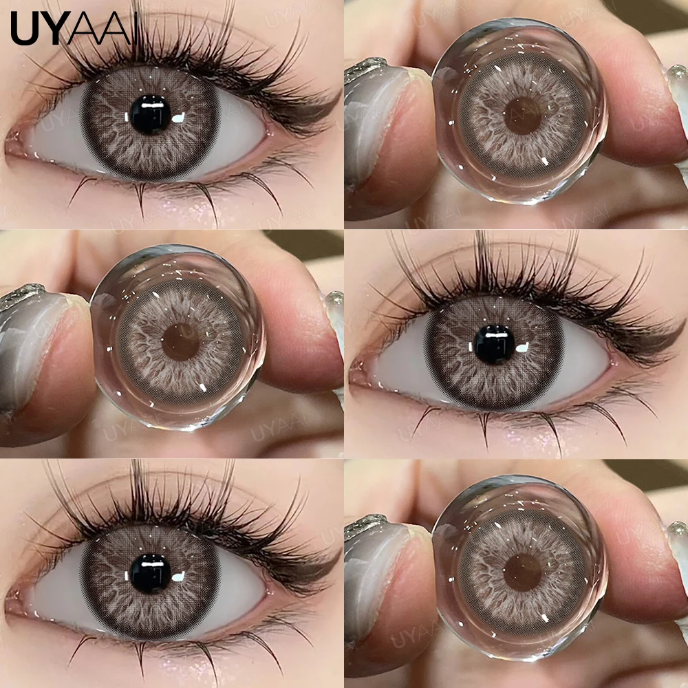 UYAAI Colored Contact Lenses – 1 Pair with Case
