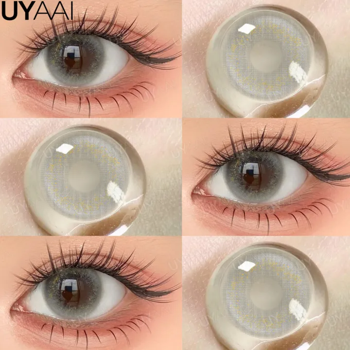 UYAAI Colored Contact Lenses – 1 Pair with Case image 5