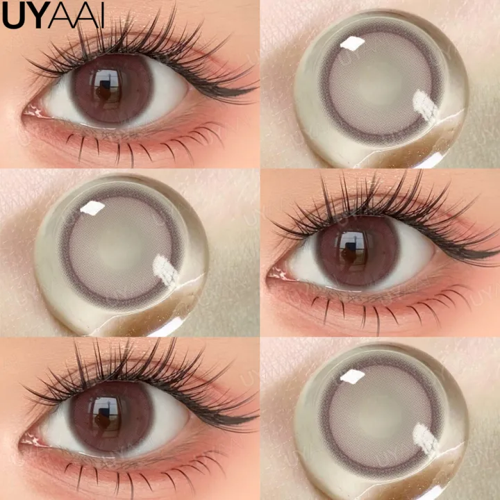 UYAAI Colored Contact Lenses – 1 Pair with Case image 6