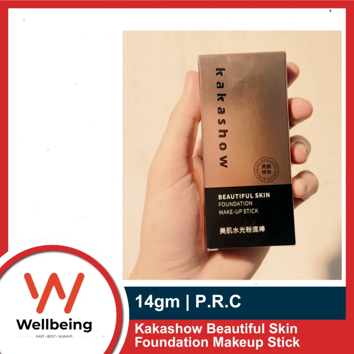 Kakashow Beautiful Skin Foundation Makeup Stick 14g – Shade 01 & 02 image 2