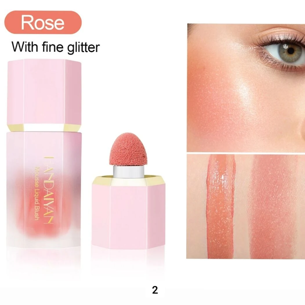 Beauty Makeup 5-Color Liquid Blush – Waterproof Face Makeup
