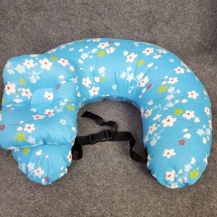 Multicolor Nursing Pillow for Mother & Baby with Adjustable Head Pillow image 3