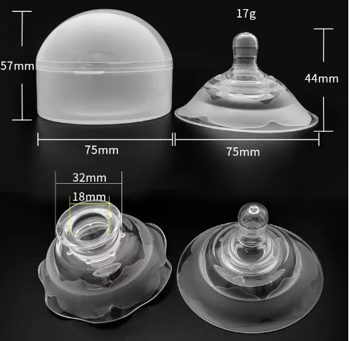 Silicone Nipple Shield for Breastfeeding Mothers image 4