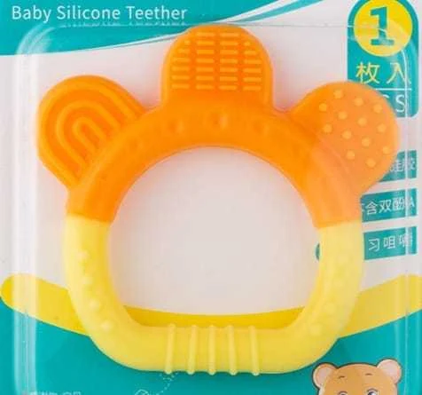 Silicone Baby Hand Teether CN-1Pcs image 3