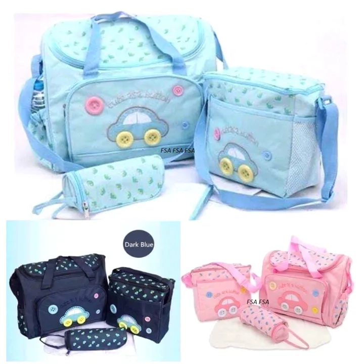 Multi-functional Mother Diaper Bag 3-Piece Set image 2