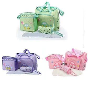 Multi-functional Mother Diaper Bag 3-Piece Set