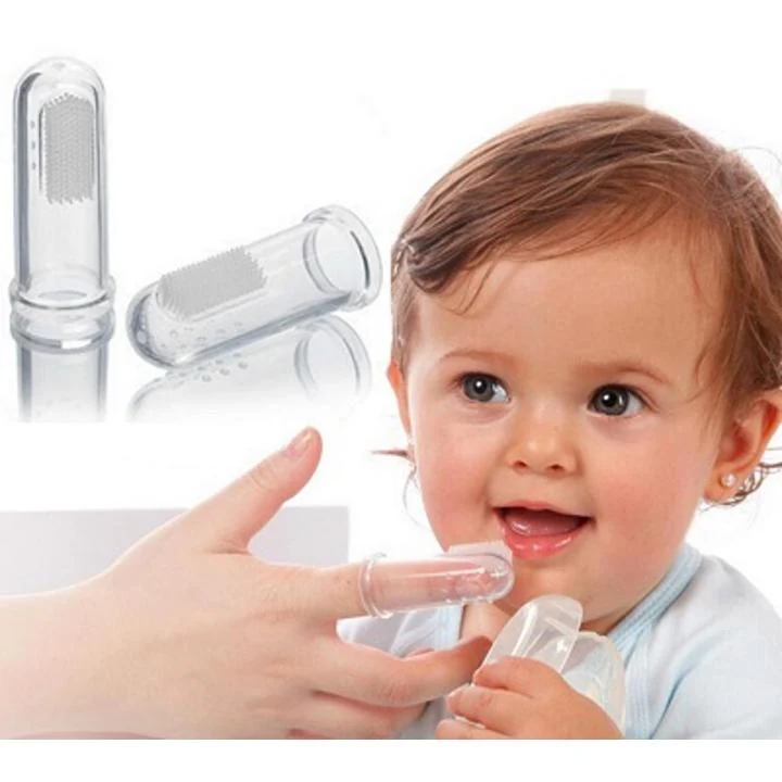 Baby Silicone Finger Sleeve Toothbrush for 0–24 Months image 2