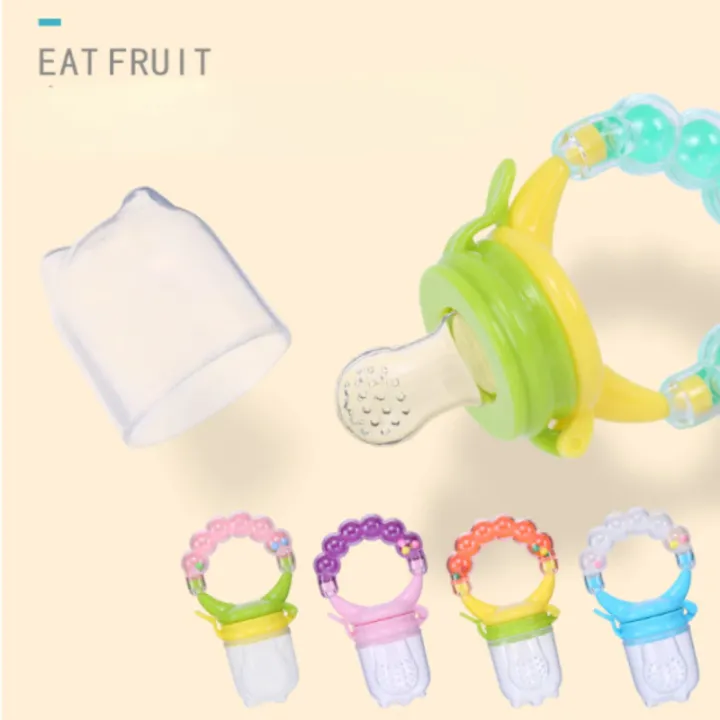 Baby Fruit Pacifier Fresh Food Feeder & Teething Toy image 4