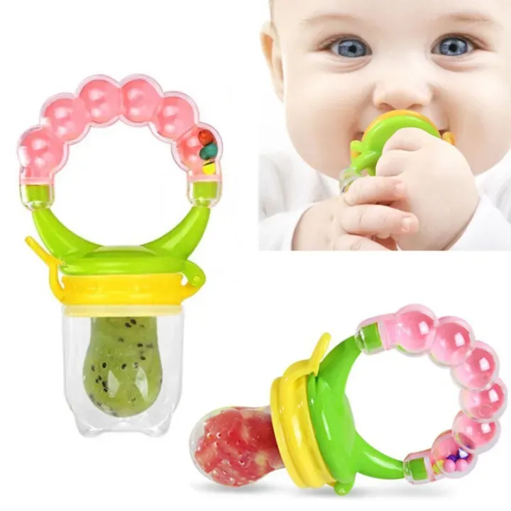 Baby Fruit Pacifier Fresh Food Feeder & Teething Toy image 2