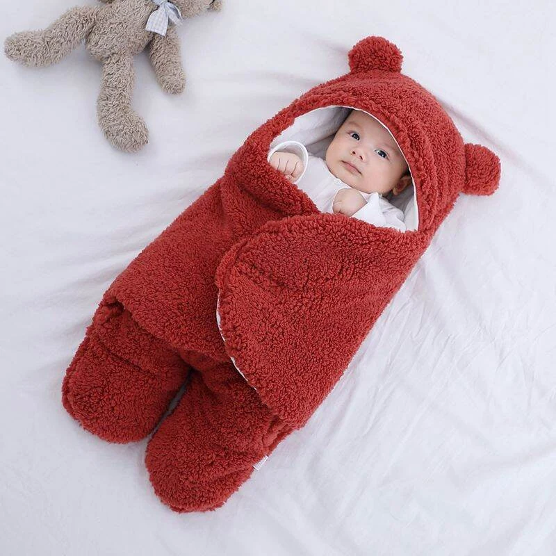 Baby Sleeping Bag Ultra-Soft Fleece Blanket for 0–12 Months