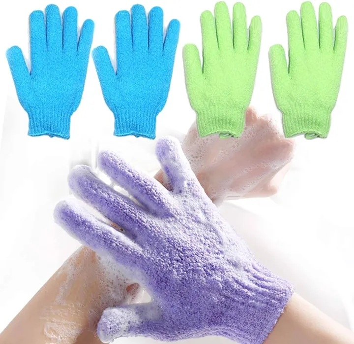 Exfoliating Bath Gloves image 4