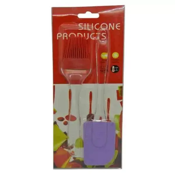 Silicon Oil Brush with Silicone Spatula image 7