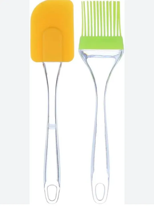 Silicon Oil Brush with Silicone Spatula image 5