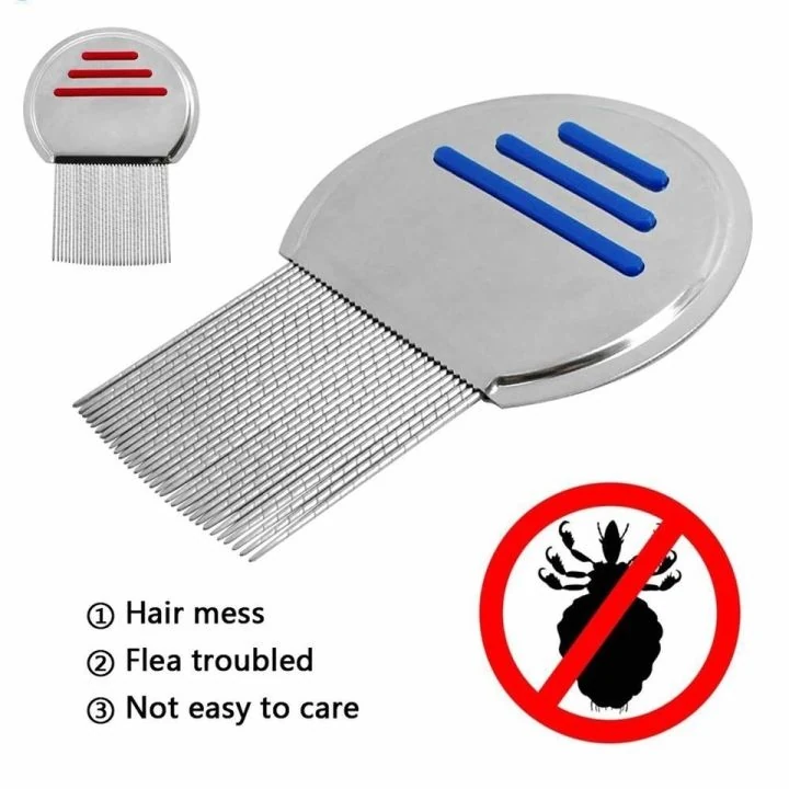 Professional Stainless Steel Lice and Nit Removal Comb image 2