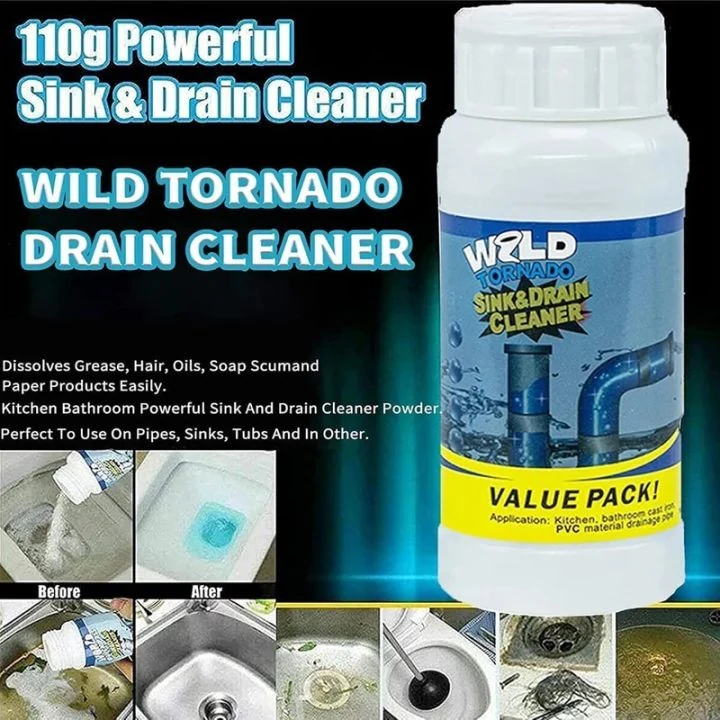 Wild Tornado Sink & Drain Cleaner Value Pack image 4